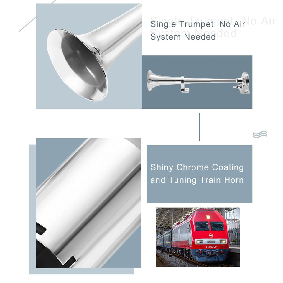 Train Hornz 150 DB Train Horn With Air Compressor