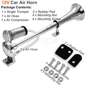 Train Hornz 150 DB Train Horn With Air Compressor