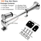 Train Hornz 150 DB Train Horn With Air Compressor