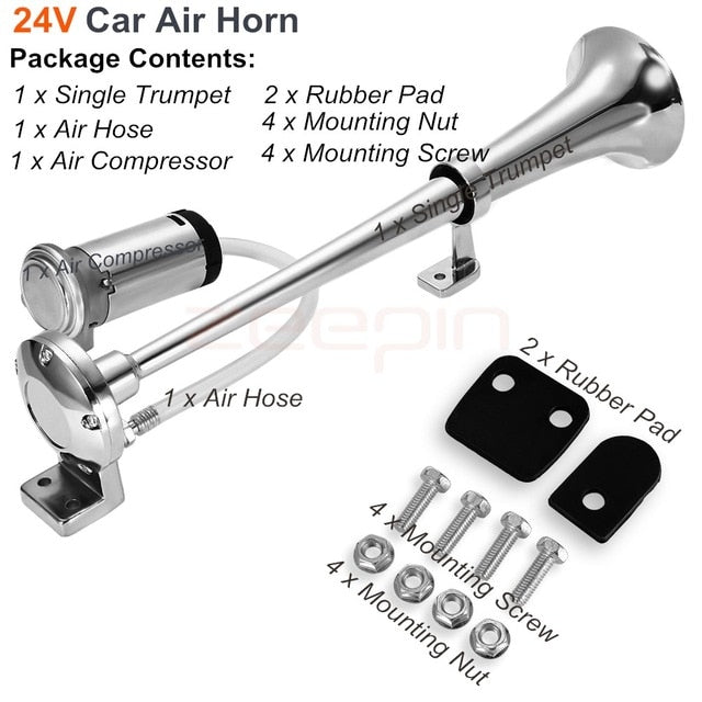 Train Hornz 150 DB Train Horn With Air Compressor